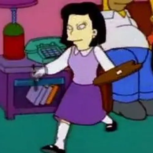 Female Korean Artist 1 (couch gag)