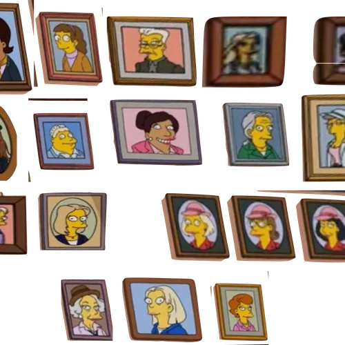 Mother with blonde haired and blue dress